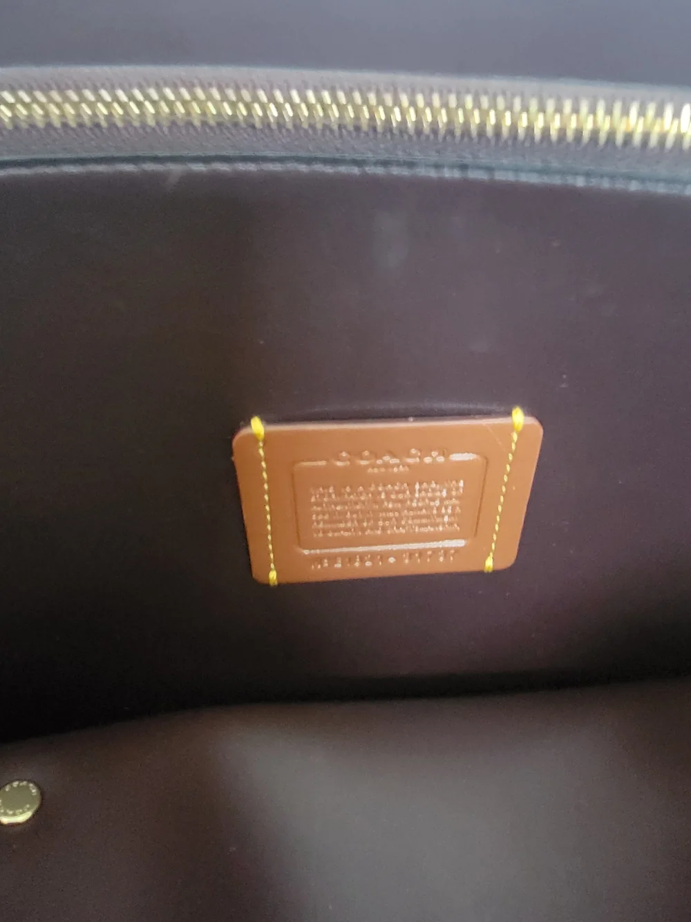 Coach elegant tote